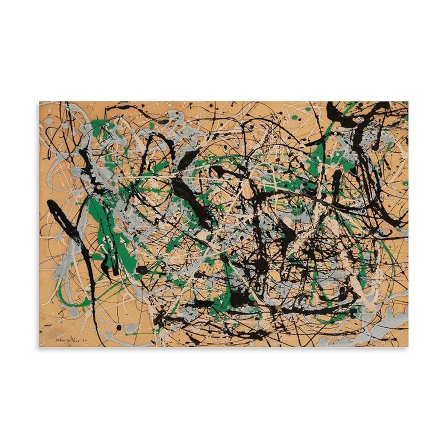 Amazon.co.jp: ジャクソン・ポロック(Jackson Pollock) 名作
